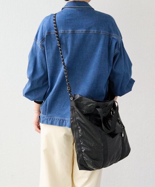 BEARDSLEY（ビアズリー）の「《FRIPIER》ナイロン2wayBag（トートバッグ・レディース・ブラック・FREE）」の16枚目の写真