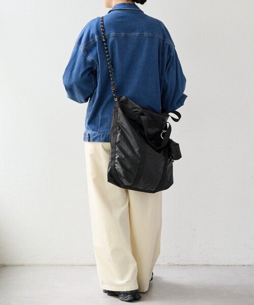 BEARDSLEY（ビアズリー）の「《FRIPIER》ナイロン2wayBag（トートバッグ・レディース・ブラック・FREE）」の17枚目の写真