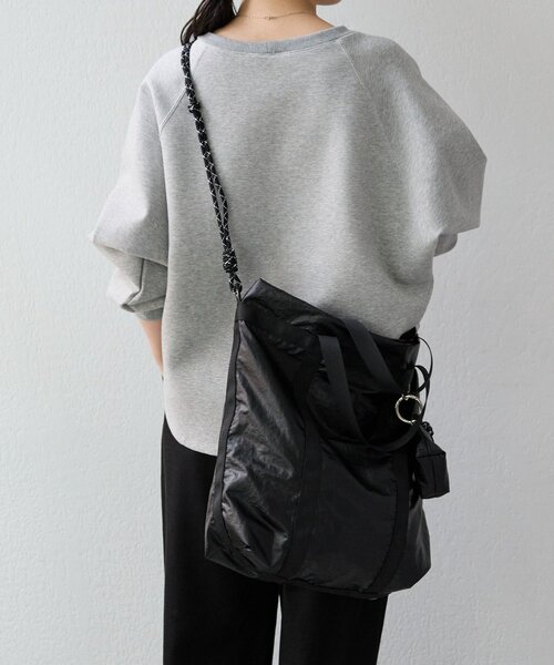 BEARDSLEY（ビアズリー）の「《FRIPIER》ナイロン2wayBag（トートバッグ・レディース・ブラック・FREE）」の20枚目の写真