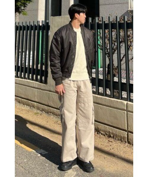 INEXCIS(イネクシス)の「ノンフェイドワイドカーゴパンツ(ベージュ)(デニムパンツ・メンズ・その他・MEDIUM/LARGE)」の14枚目の写真