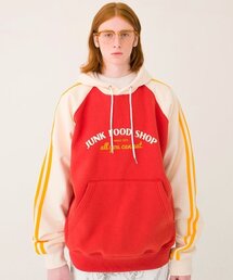 MAINBOOTH（メインブース）の「Billys Crew Hood T-shirt(BRICK)（パーカー）」