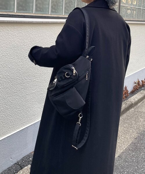 Remind me and forever（リマインドミーアンドフォーエバー）の「【WEB限定】《ショルダーにもリュックにも！》2WAYバッグ（ショルダーバッグ・レディース・ブラック/ブラック系その他・FREE）」の12枚目の写真