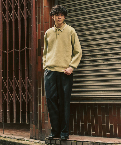 モールニットポロシャツ（ポロシャツ）｜417 EDIFICE（フォー