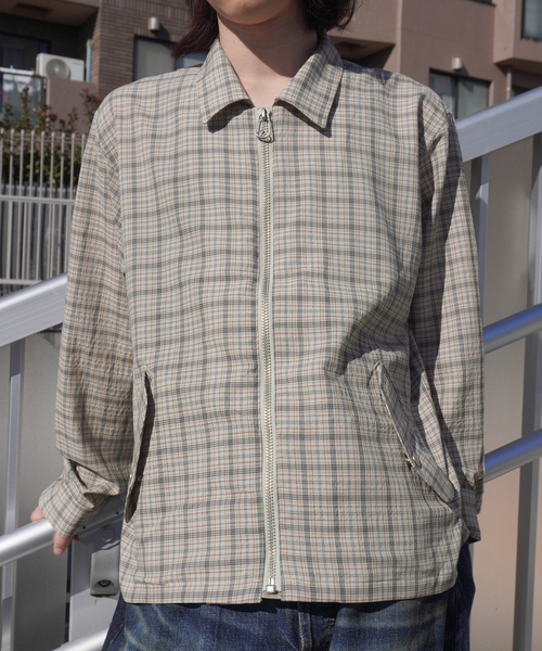 JOINT WORKS（ジョイントワークス）の「JieDa / ジエダ SEERSUCKER ZIP SHIRT（シャツ/ブラウス・メンズ・ベージュ・2/1）」の2枚目の写真