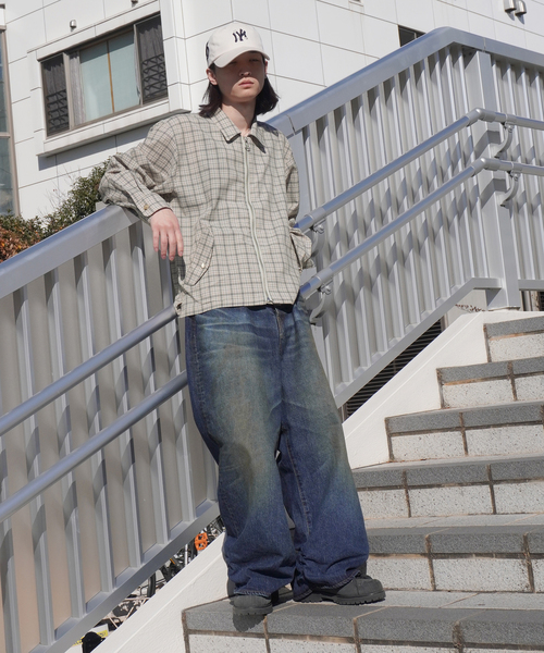 JOINT WORKS（ジョイントワークス）の「JieDa / ジエダ SEERSUCKER ZIP SHIRT（シャツ/ブラウス・メンズ・ベージュ・2/1）」の3枚目の写真