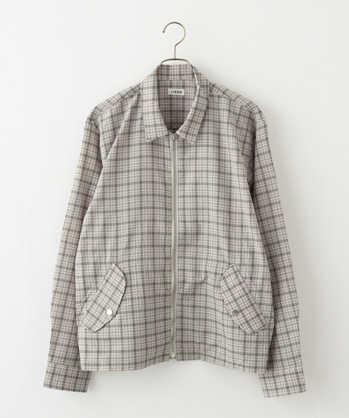 JOINT WORKS（ジョイントワークス）の「JieDa / ジエダ SEERSUCKER ZIP SHIRT（シャツ/ブラウス・メンズ・ベージュ・2/1）」の6枚目の写真