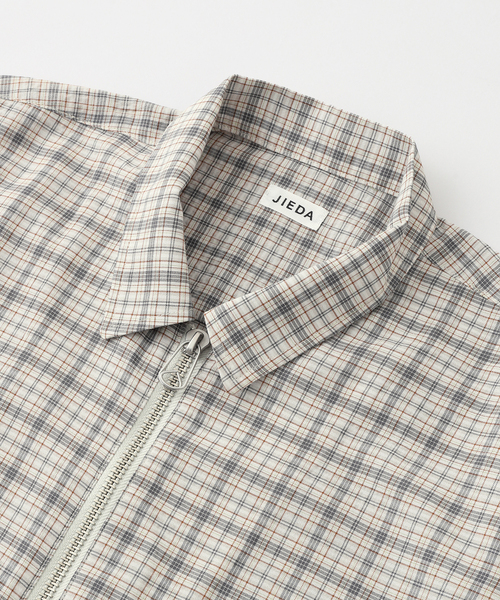 JOINT WORKS（ジョイントワークス）の「JieDa / ジエダ SEERSUCKER ZIP SHIRT（シャツ/ブラウス・メンズ・ベージュ・2/1）」の8枚目の写真