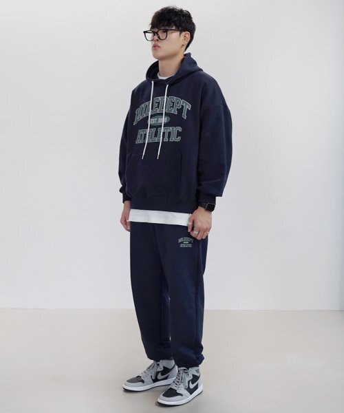 THE MILE（ザマイル）の「MILE DEPT SWEAT HOODIE [NAVY]（パーカー・メンズ・その他・L/M/S/XL）」の5枚目の写真