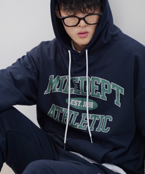 THE MILE（ザマイル）の「MILE DEPT SWEAT HOODIE [NAVY]（パーカー・メンズ・その他・L/M/S/XL）」の7枚目の写真