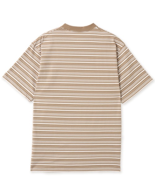 THE NORTH FACE(ザノースフェイス)の「THE NORTH FACE S/S FD Border Tee / ザ ノース フェイス ショートスリーブ FD ボーダー ティー(Tシャツ/カットソー・メンズ・ベージュ/ネイビー・S/M/L/XL/XXL)」の6枚目の写真