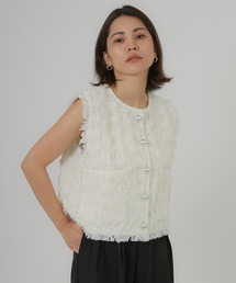 Floran（フローラン）の「ツイードベスト（ベスト）」