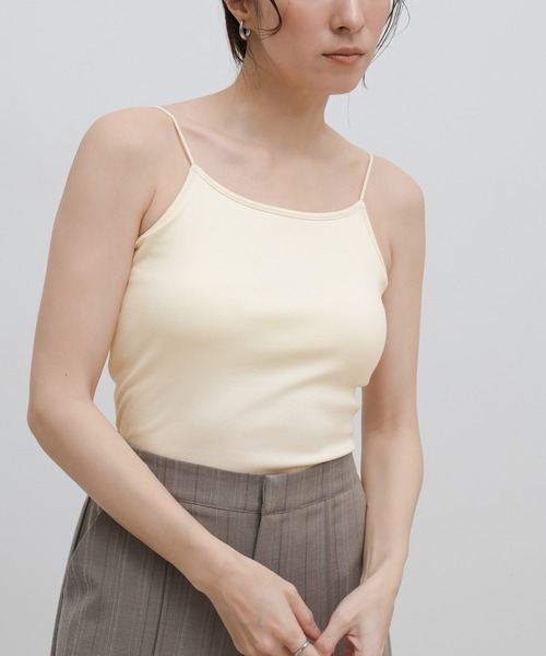 select MOCA（セレクトモカ）の「カップ付きラウンドバックオープンキャミソール（キャミソール・レディース・ブラック/アイボリー・SMALL/MEDIUM/LARGE）」の17枚目の写真