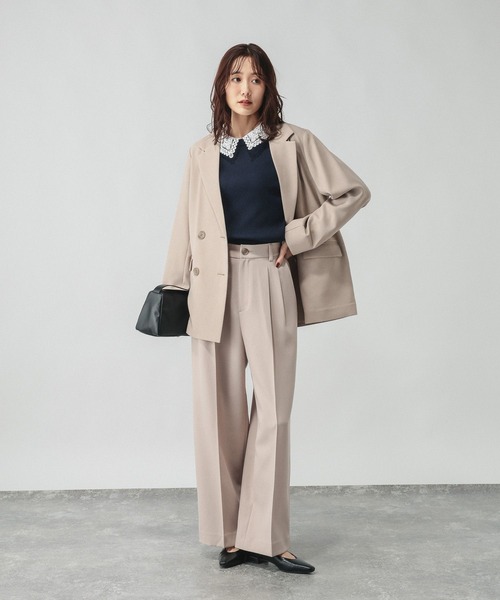 GLOBAL WORK(グローバルワーク)の「リッチライトレース2WAYプルオーバー/632665(ニット/セーター・レディース・ブラック/ネイビー・LARGE/MEDIUM)」の7枚目の写真