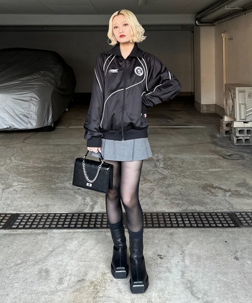 Lui's（ルイス）の「【mi-企画】スクエアトゥブーツ（ブーツ・レディース・ブラック・L/M/S）」の22枚目の写真