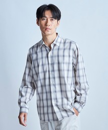 UNION STATION | オンブレーチェックシャツ(シャツ/ブラウス)