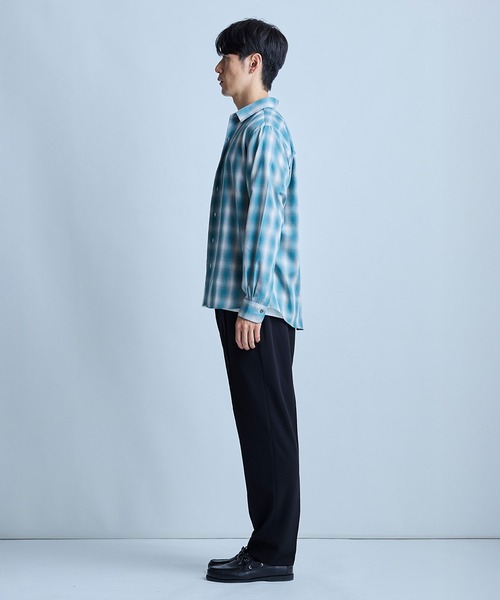 UNION STATION（ユニオンステーション）の「オンブレーチェックシャツ（シャツ/ブラウス・メンズ・グレー系その他/グリーン系その他・M/L）」の11枚目の写真