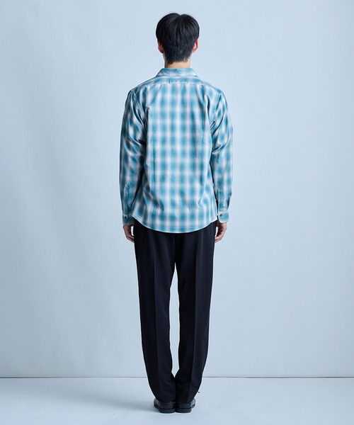 UNION STATION（ユニオンステーション）の「オンブレーチェックシャツ（シャツ/ブラウス・メンズ・グレー系その他/グリーン系その他・M/L）」の12枚目の写真