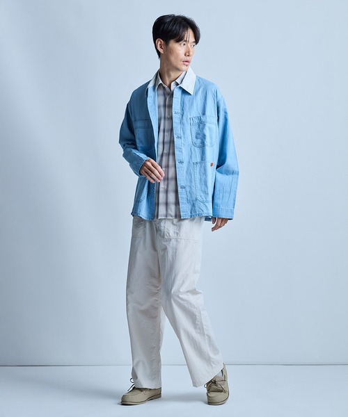 UNION STATION（ユニオンステーション）の「オンブレーチェックシャツ（シャツ/ブラウス・メンズ・グレー系その他/グリーン系その他・M/L）」の10枚目の写真