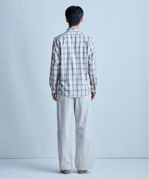 UNION STATION（ユニオンステーション）の「オンブレーチェックシャツ（シャツ/ブラウス・メンズ・グレー系その他/グリーン系その他・M/L）」の5枚目の写真