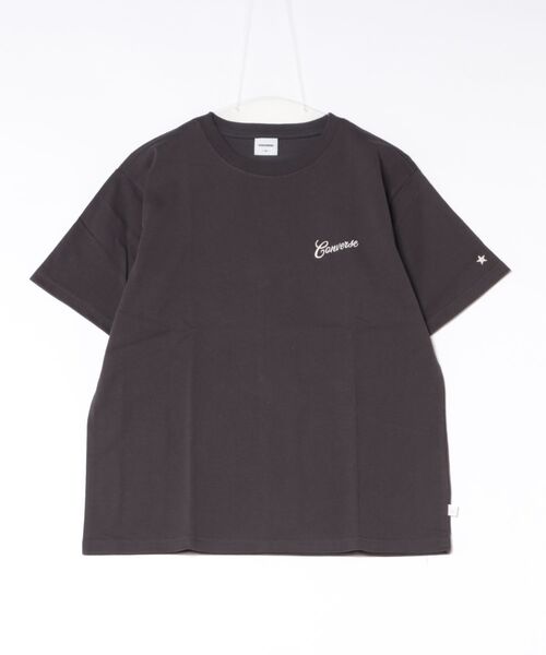 CONVERSE(コンバース)の「CONVERSE White(コンバース ホワイト)シューズグラフィックプリントTシャツ/スニーカーデザイン ビッグシルエット ユニセックス(Tシャツ/カットソー・レディース・グレー系その他/アッシュグレー/ブラック系その他/スミクロ/ホワイト/ホワイト系その他・M/L)」の13枚目の写真