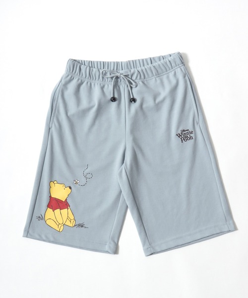 Disney(ディズニー)の「Disney(ディズニー)キャラクタープリント スウェットハーフパンツ/ドライ UVカット レディース イージーパンツ ルームウェア ワンマイル(スウェットパンツ・レディース・ホワイト系その他/スミクロ/サックスブルー/ブラック・L/M)」の13枚目の写真