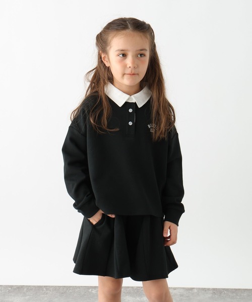 GLOBAL WORK(グローバルワーク)の「トクトクダンボールSETUP/636458(ワンピース・キッズ・ライトグレー/ブラック・130cm/150cm/140cm/160cm)」の5枚目の写真