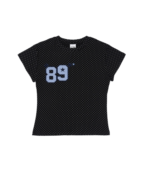 CARGOBROS FOR WOMAN(カーゴブロスフォーウィメン)の「アメリカンナンバーショート半袖Tシャツ(ブラック)(Tシャツ/カットソー・レディース・その他・MEDIUM/SMALL)」の10枚目の写真