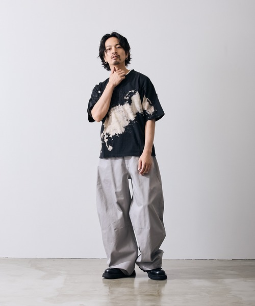 improves(インプローブス)の「グランジ 半袖Tシャツ(Tシャツ/カットソー・メンズ・ブラウン/ブラック・X-LARGE/LARGE/MEDIUM/SMALL)」の16枚目の写真