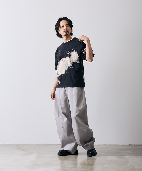 improves(インプローブス)の「グランジ 半袖Tシャツ(Tシャツ/カットソー・メンズ・ブラウン/ブラック・X-LARGE/LARGE/MEDIUM/SMALL)」の18枚目の写真