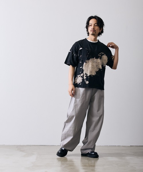 improves(インプローブス)の「グランジ 半袖Tシャツ(Tシャツ/カットソー・メンズ・ブラウン/ブラック・X-LARGE/LARGE/MEDIUM/SMALL)」の19枚目の写真