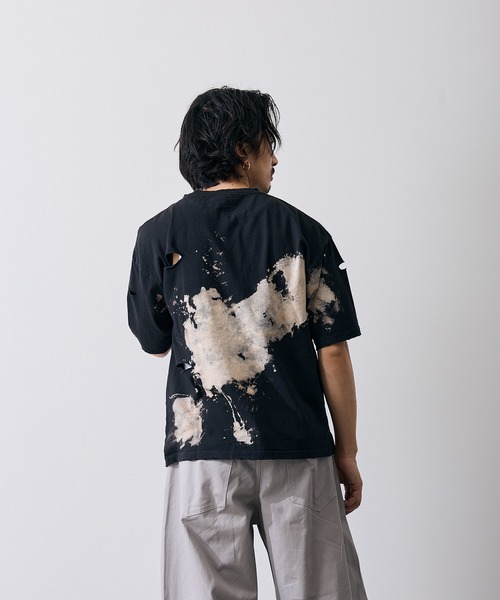 improves(インプローブス)の「グランジ 半袖Tシャツ(Tシャツ/カットソー・メンズ・ブラウン/ブラック・X-LARGE/LARGE/MEDIUM/SMALL)」の13枚目の写真