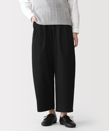 無印良品 | 婦人　高密度ツイル　ワイドテーパードパンツ(その他パンツ)