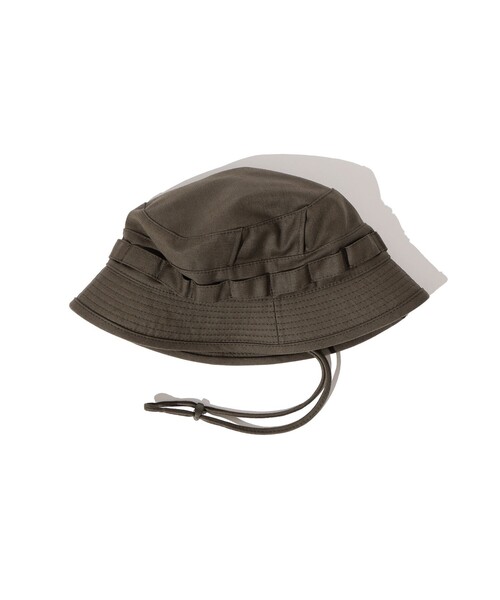 BEAMS PLUS(ビームスプラス)の「Jungle Hat 2 Back Satin(ハット・メンズ・ブラック/オリーブ/ネイビー/グリーン・S/M/L/XL)」の3枚目の写真