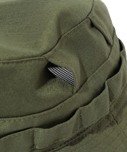 BEAMS PLUS(ビームスプラス)の「Jungle Hat 2 Back Satin(ハット・メンズ・ブラック/オリーブ/ネイビー/グリーン・S/M/L/XL)」の22枚目の写真