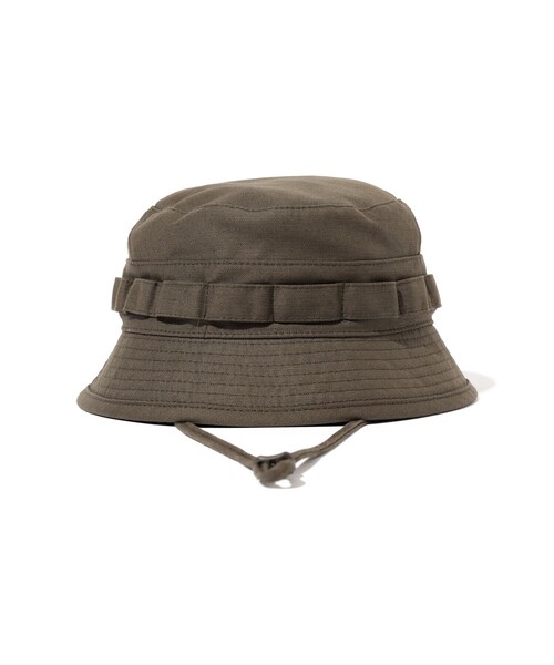 BEAMS PLUS（ビームスプラス）の「Jungle Hat 2 Back Satin（ハット・メンズ・ブラック・S/M）」の19枚目の写真