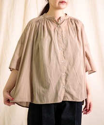 [Brocante / ブロカント] インドボイル シスフロンセシャツ