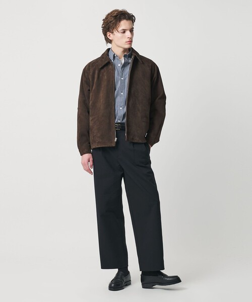 schott(ショット)の「【別注】<Schott>スエード ブルゾン(その他アウター・メンズ・ダークブラウン/ベージュ・M/L/XL)」の18枚目の写真