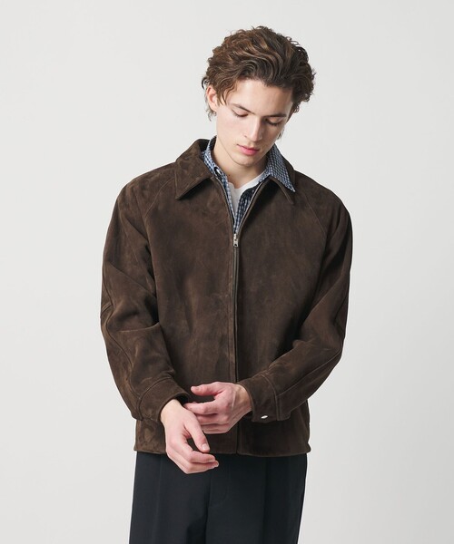 schott(ショット)の「【別注】<Schott>スエード ブルゾン(その他アウター・メンズ・ダークブラウン/ベージュ・M/L/XL)」の19枚目の写真