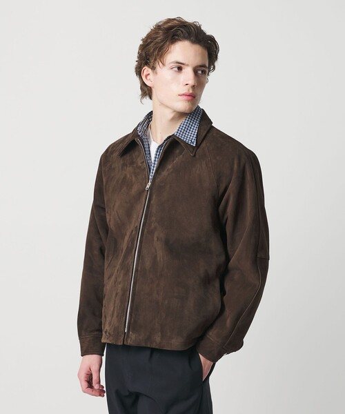 schott(ショット)の「【別注】<Schott>スエード ブルゾン(その他アウター・メンズ・ダークブラウン/ベージュ・M/L/XL)」の20枚目の写真