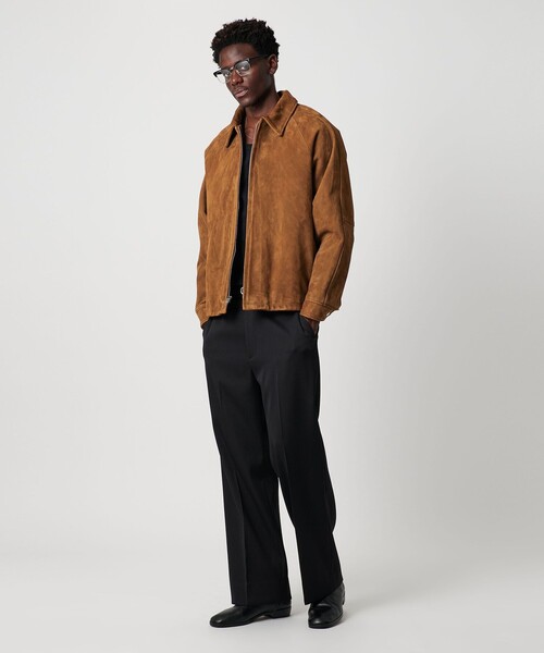 schott(ショット)の「【別注】<Schott>スエード ブルゾン(その他アウター・メンズ・ダークブラウン/ベージュ・M/L/XL)」の22枚目の写真