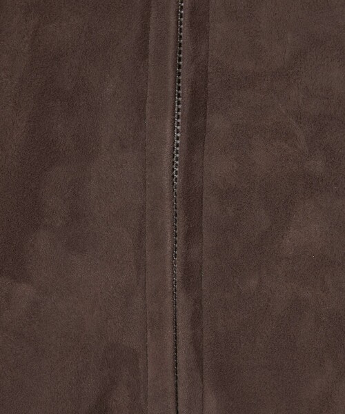 schott(ショット)の「【別注】<Schott>スエード ブルゾン(その他アウター・メンズ・ダークブラウン/ベージュ・M/L/XL)」の4枚目の写真