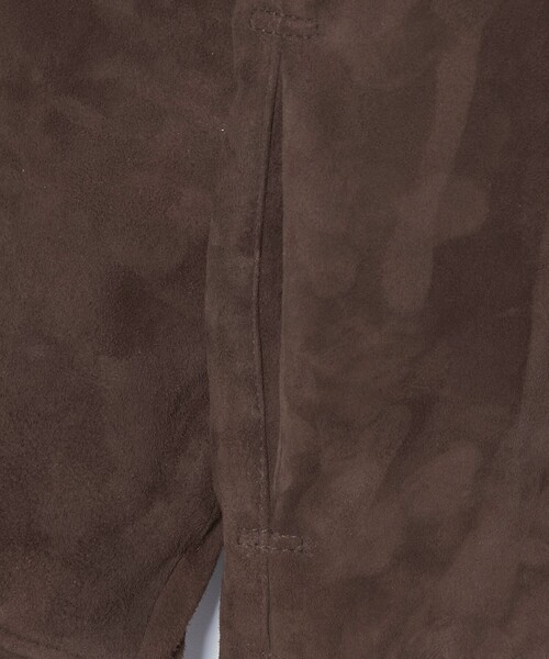 schott(ショット)の「【別注】<Schott>スエード ブルゾン(その他アウター・メンズ・ダークブラウン/ベージュ・M/L/XL)」の5枚目の写真