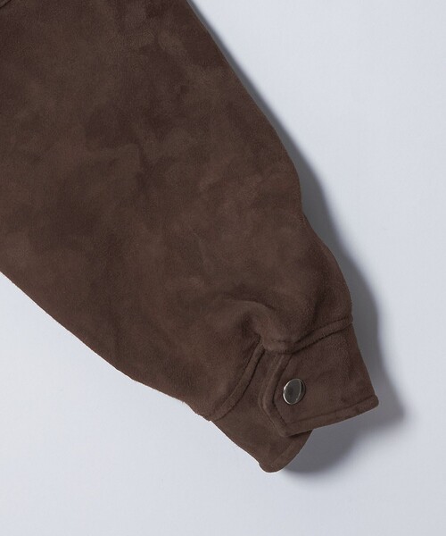 schott(ショット)の「【別注】<Schott>スエード ブルゾン(その他アウター・メンズ・ダークブラウン/ベージュ・M/L/XL)」の7枚目の写真