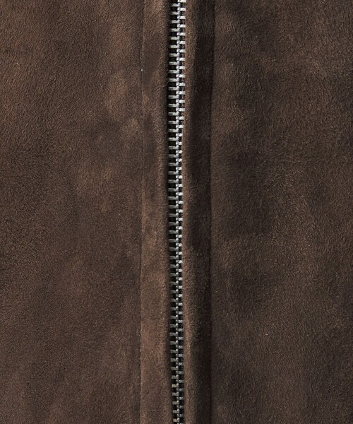 schott(ショット)の「【別注】<Schott>スエード ブルゾン(その他アウター・メンズ・ダークブラウン/ベージュ・M/L/XL)」の8枚目の写真