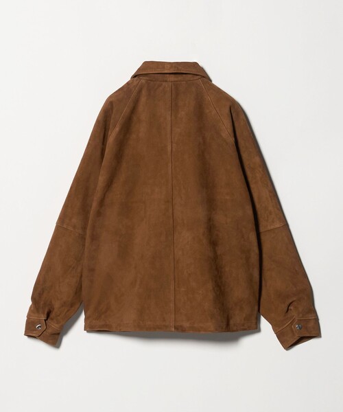 schott(ショット)の「【別注】<Schott>スエード ブルゾン(その他アウター・メンズ・ダークブラウン/ベージュ・M/L/XL)」の9枚目の写真