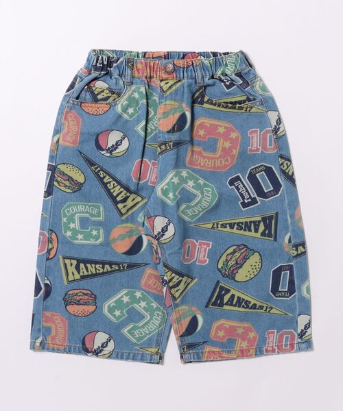 F.O.KIDS（エフオーキッズ）の「ライトワイドデニムパンツ_ジュニア対応（その他パンツ・キッズ・チャコール/サックスブルー/ブルー・80/90/100/110/120/130/140）」の3枚目の写真