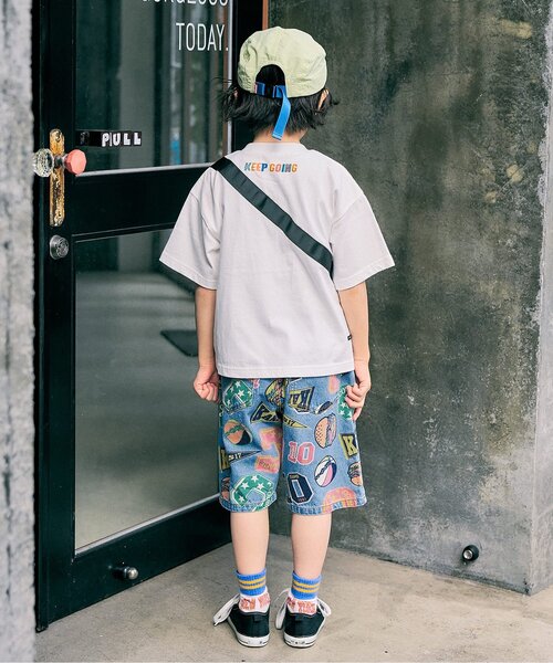 F.O.KIDS（エフオーキッズ）の「ライトワイドデニムパンツ（その他パンツ・キッズ・チャコール/サックスブルー/ブルー・80/90/100/110/120/130/140）」の17枚目の写真