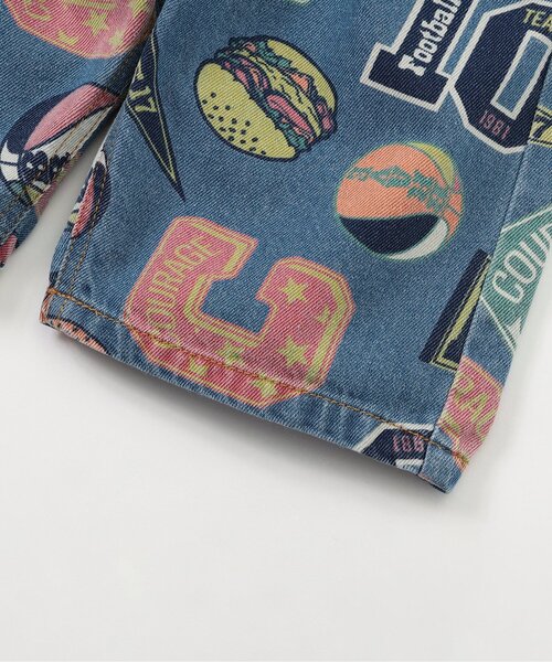 F.O.KIDS（エフオーキッズ）の「ライトワイドデニムパンツ（その他パンツ・キッズ・チャコール/サックスブルー/ブルー・80/90/100/110/120/130/140）」の4枚目の写真