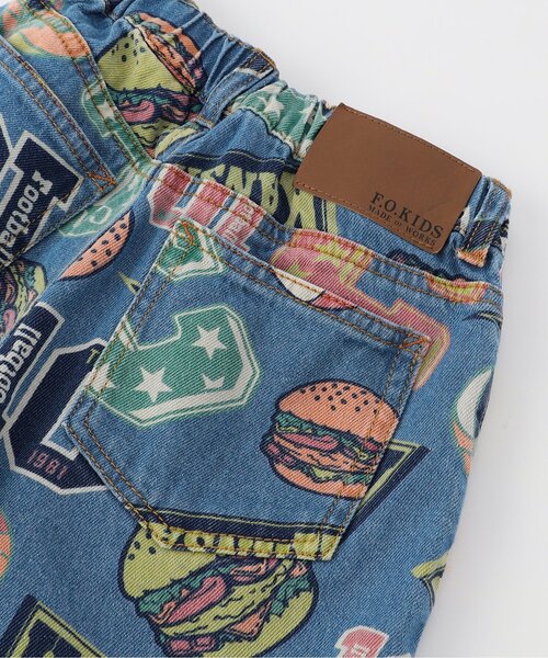 F.O.KIDS（エフオーキッズ）の「ライトワイドデニムパンツ（その他パンツ・キッズ・チャコール/サックスブルー/ブルー・80/90/100/110/120/130/140）」の12枚目の写真