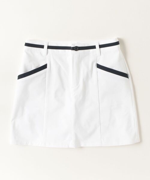 le coq sportif GOLF(ルコックスポルティフゴルフ)の「インナー付きスカート(スカート・レディース・ベージュ/ホワイト/ネイビー・S/3L/XL/L/M)」の1枚目の写真